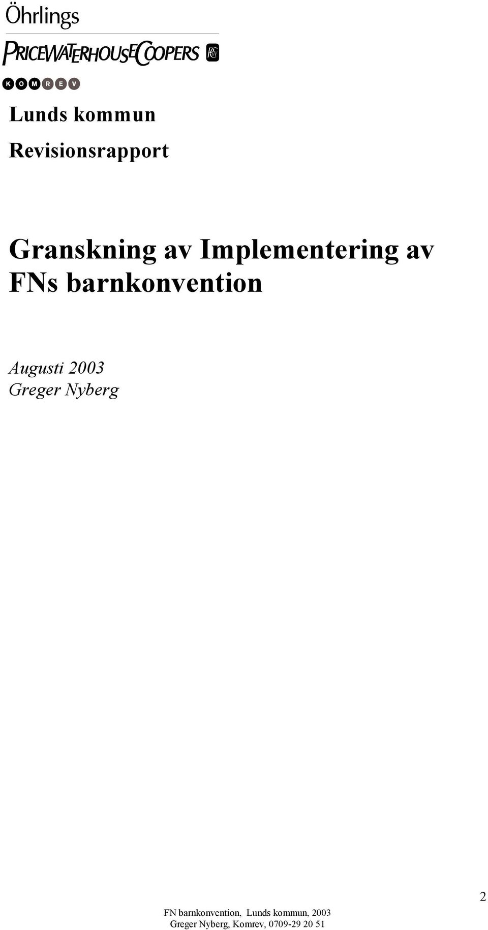 av Implementering av FNs