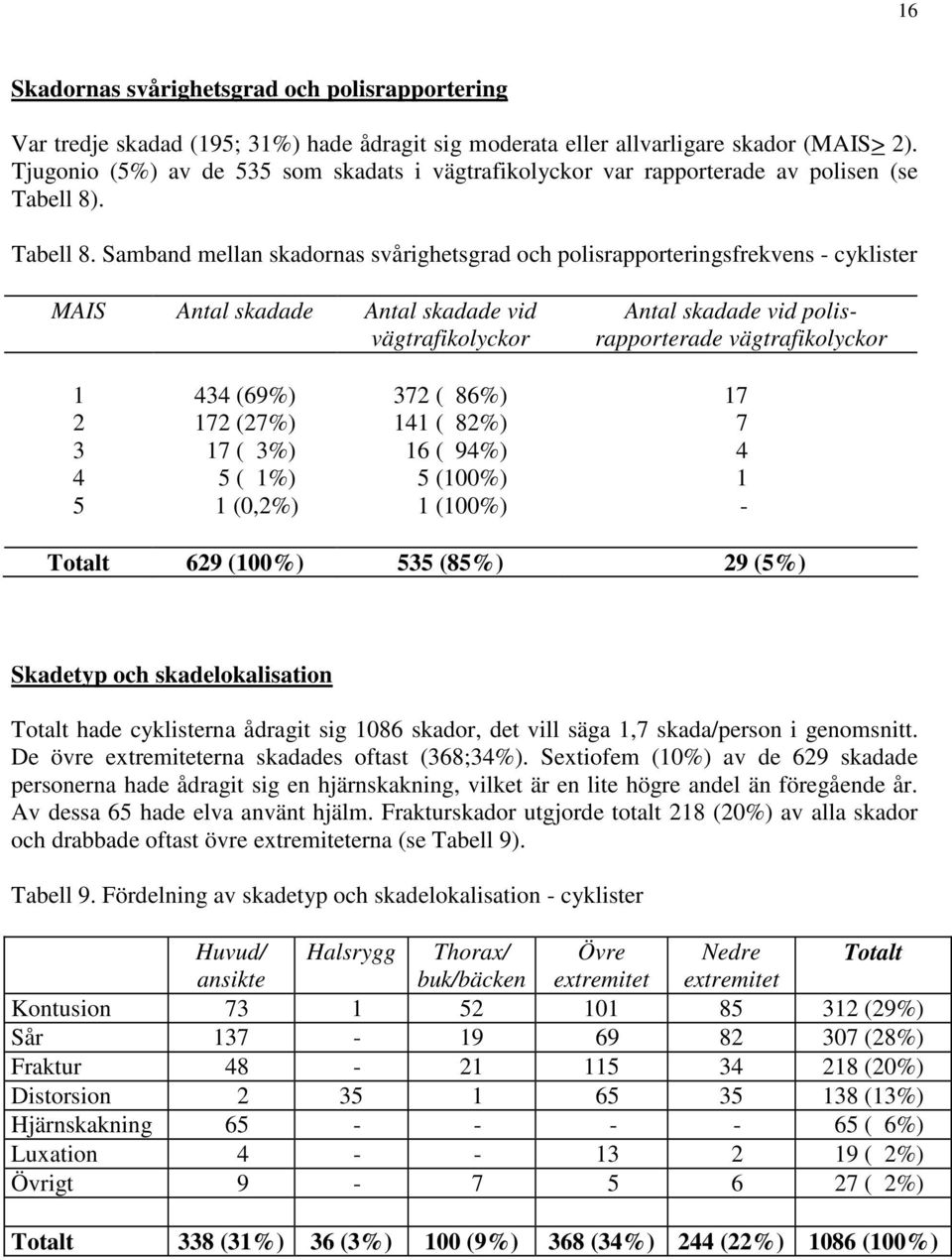 . Tabell 8.