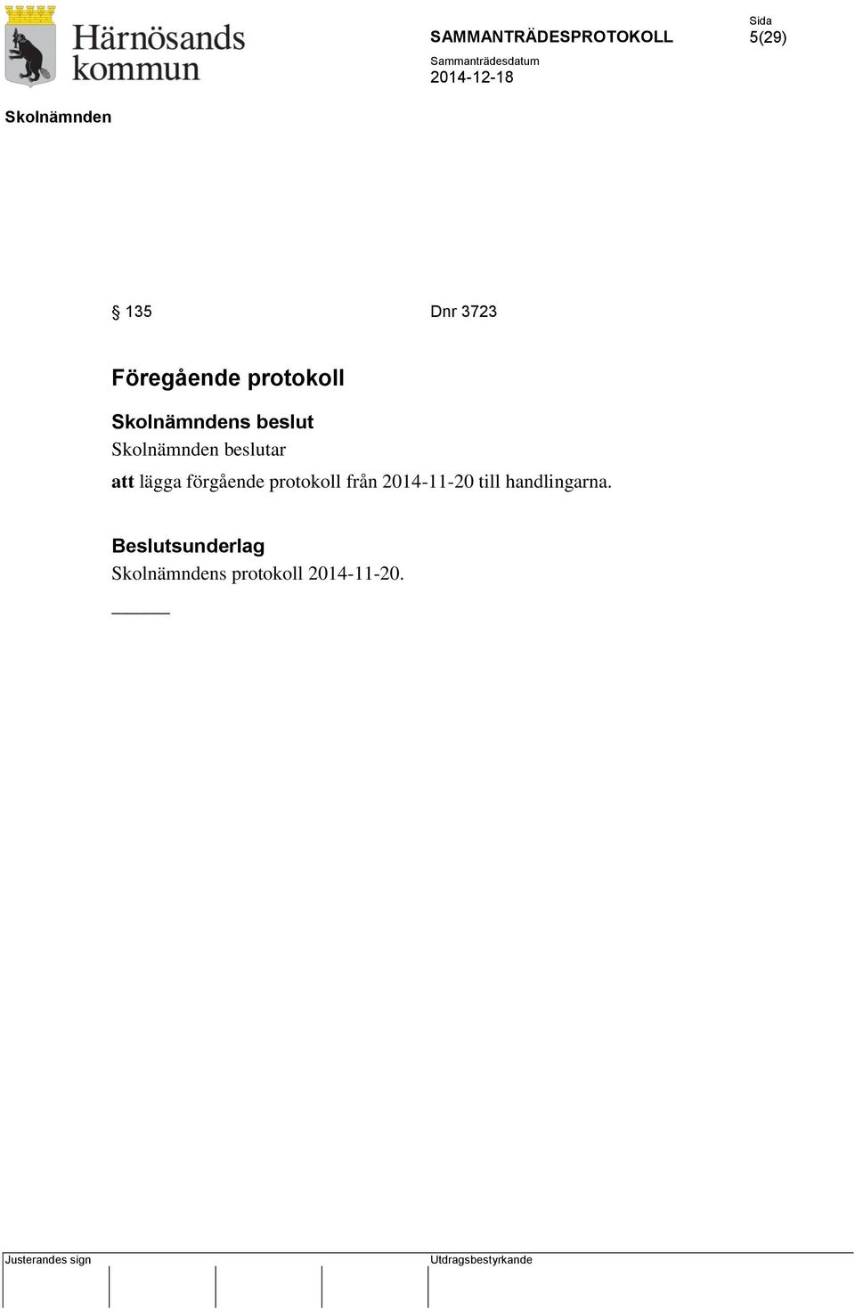 protokoll från 2014-11-20 till