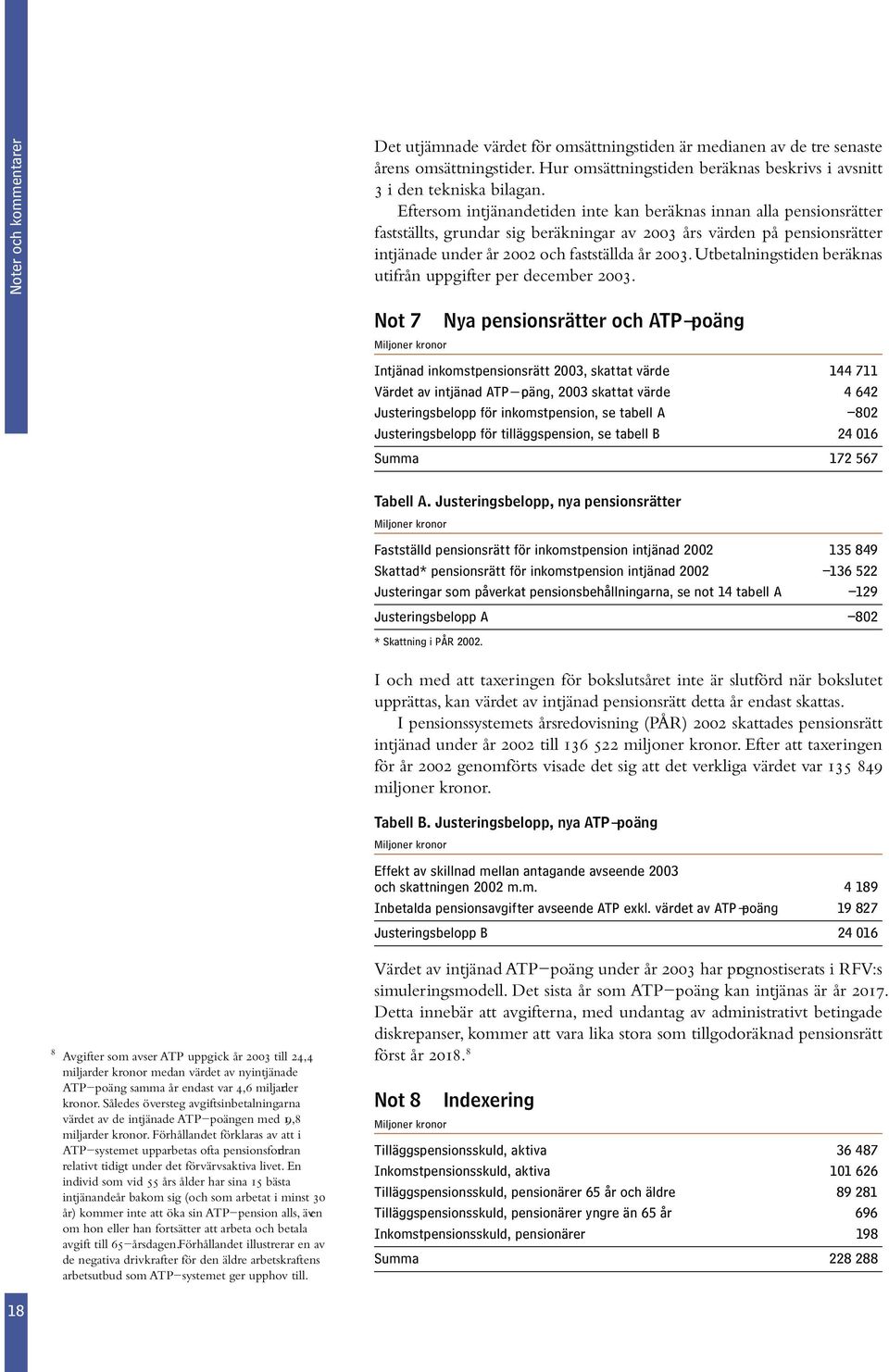 Utbetalningstiden beräknas utifrån uppgifter per december 2003.