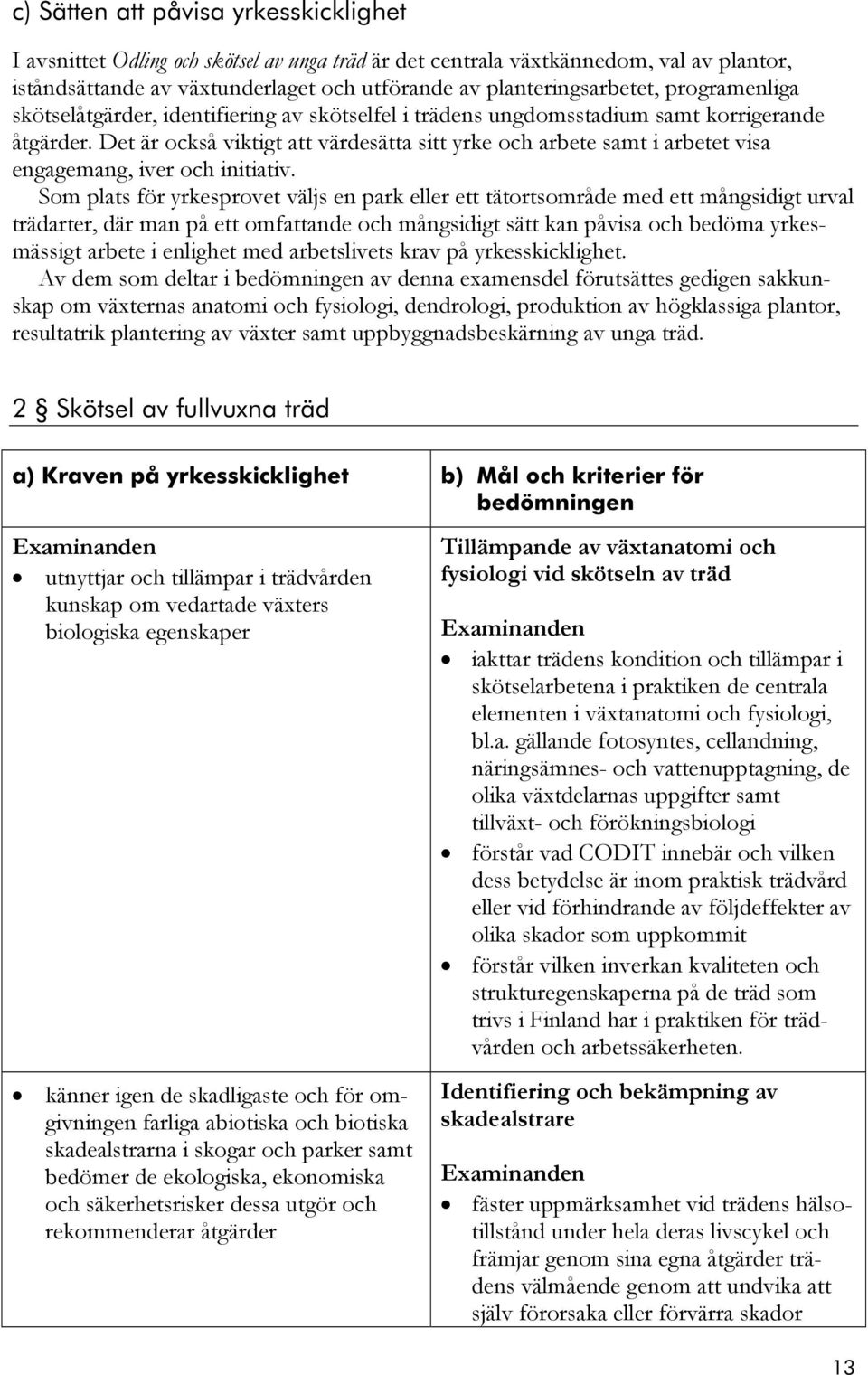 Det är också viktigt att värdesätta sitt yrke och arbete samt i arbetet visa engagemang, iver och initiativ.