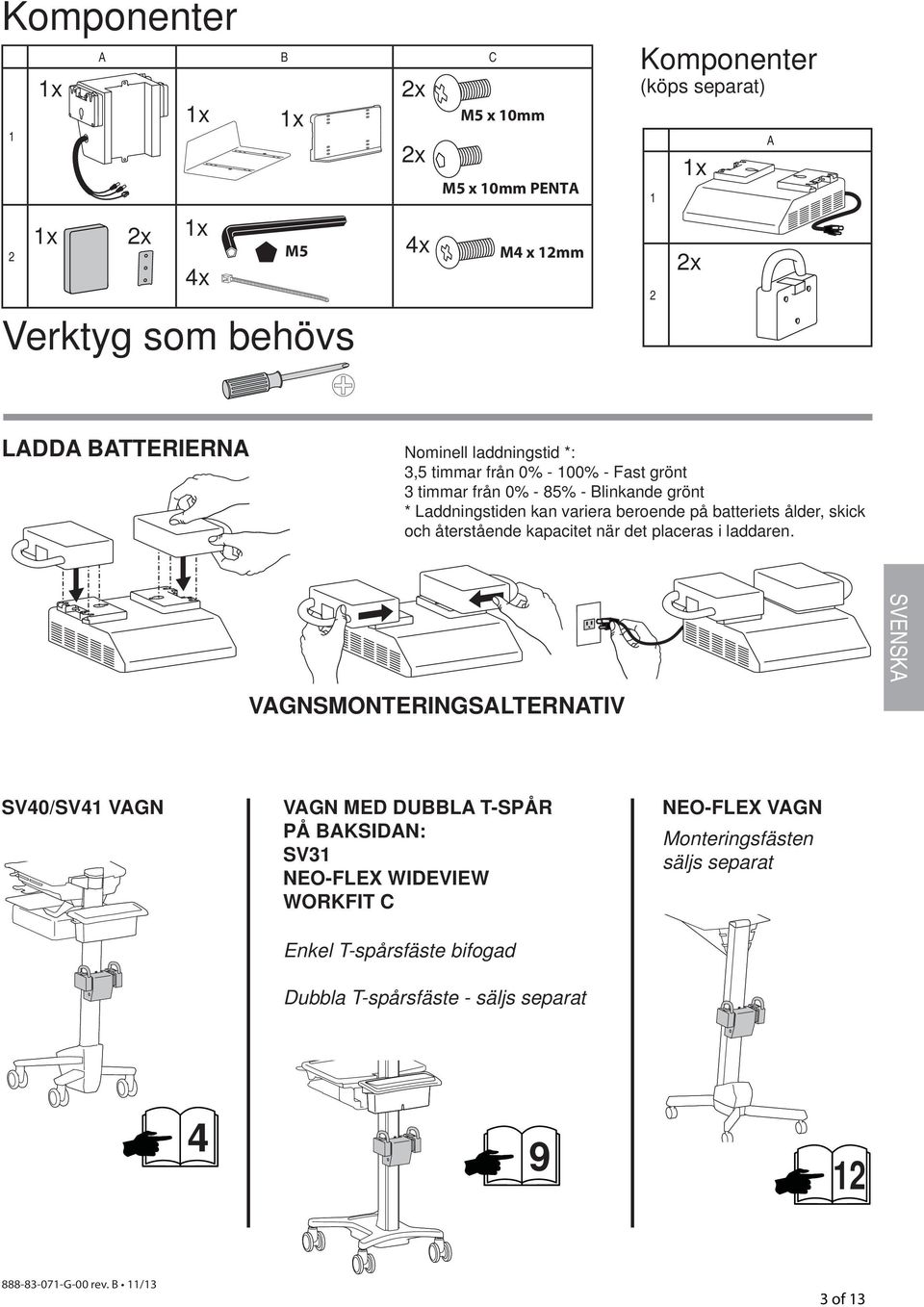 på tteriets ålder, skick och återstående kpcitet när det plcers i lddren.