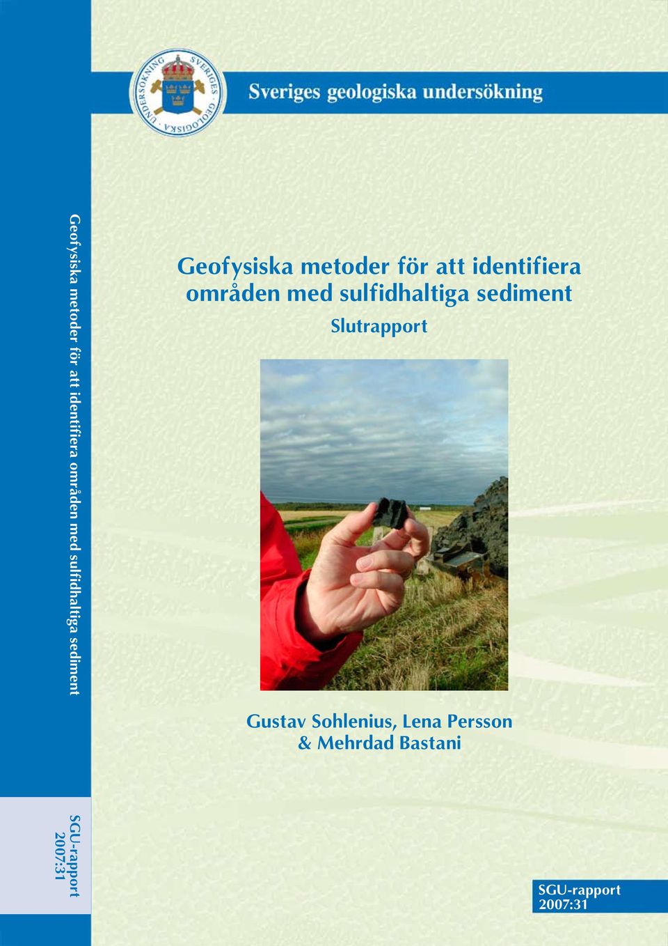 sediment Slutrapport Gustav Sohlenius, Lena Persson & Mehrdad