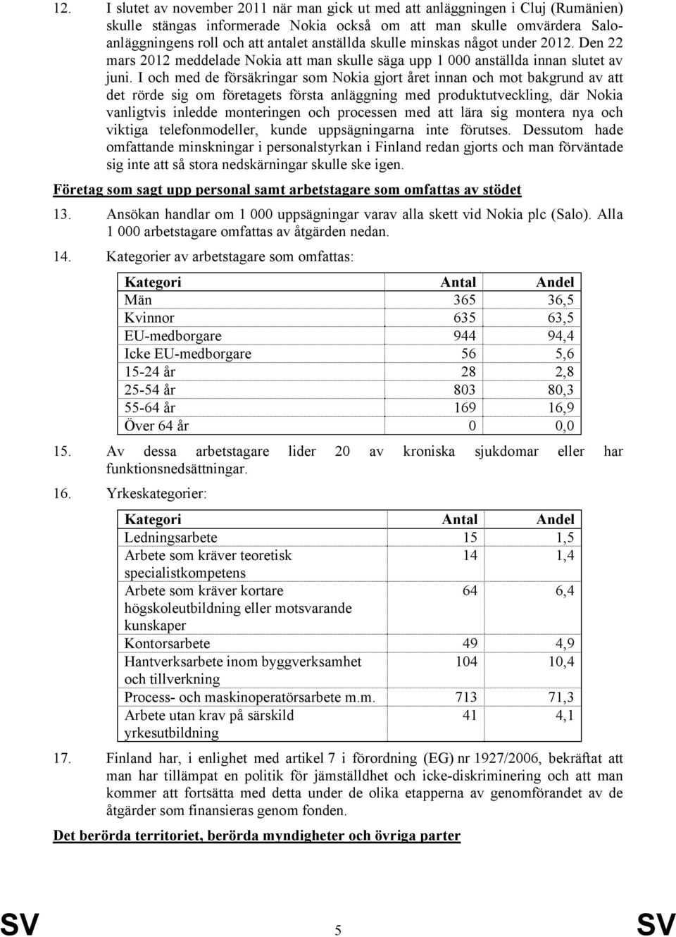 I och med de försäkringar som Nokia gjort året innan och mot bakgrund av att det rörde sig om företagets första anläggning med produktutveckling, där Nokia vanligtvis inledde monteringen och