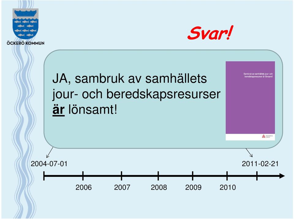 beredskapsresurser är lönsamt!