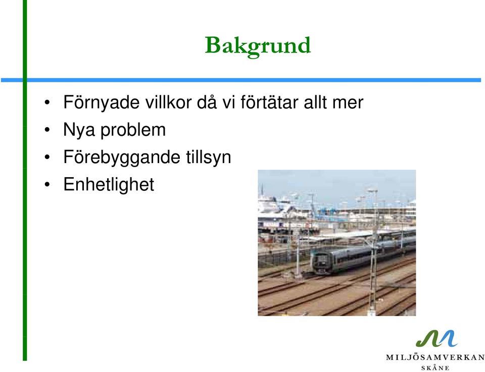 allt mer Nya problem