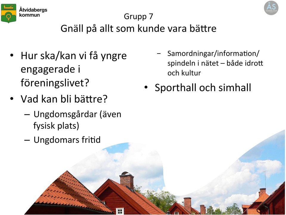 Ungdomsgårdar (även fysisk plats) Ungdomars frimd