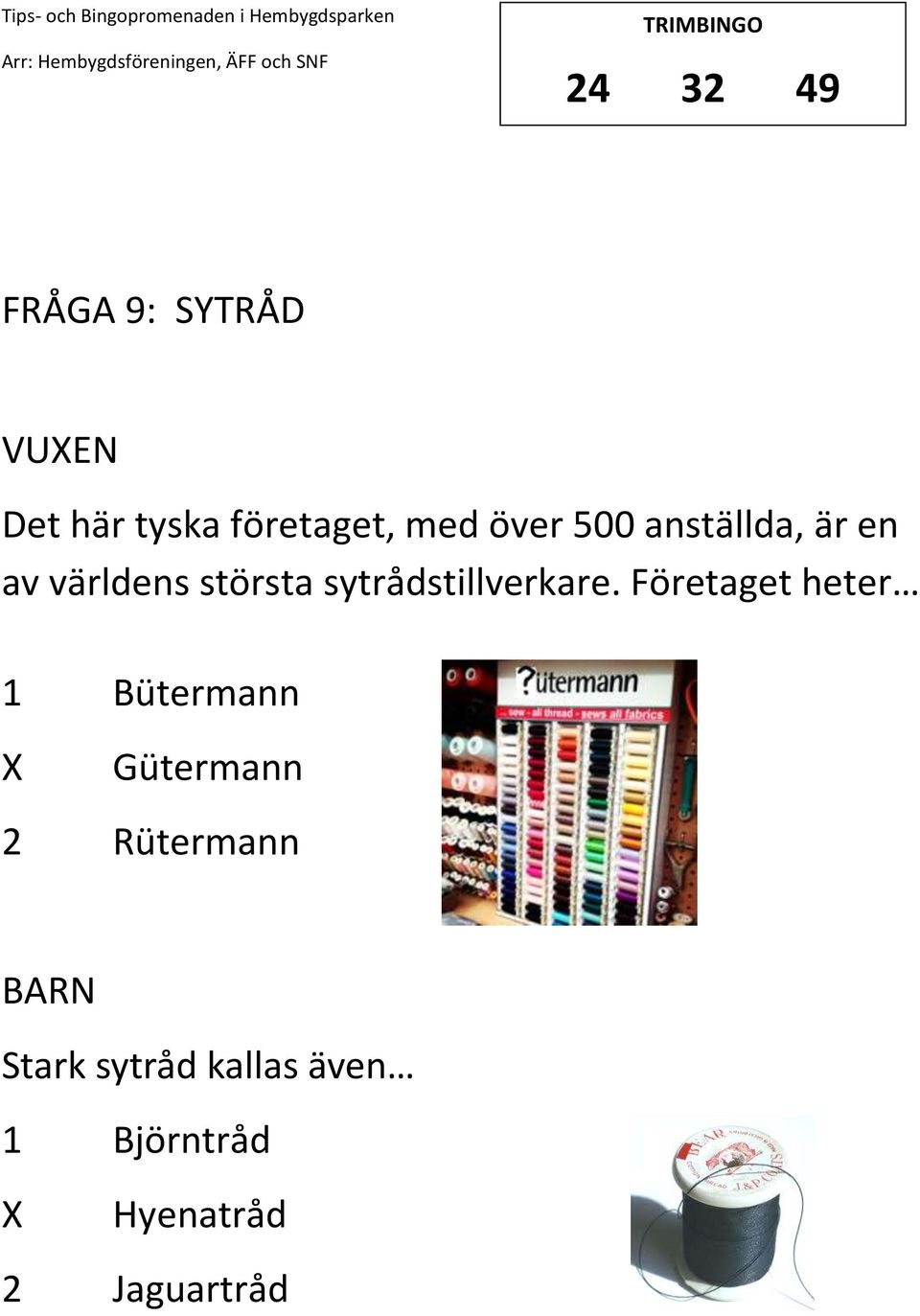 sytrådstillverkare.