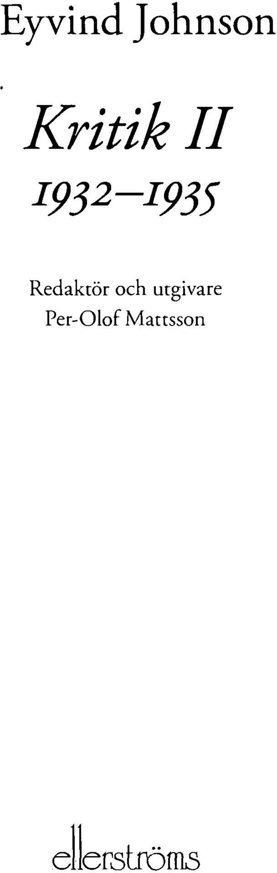 och utgivare Per-Olof