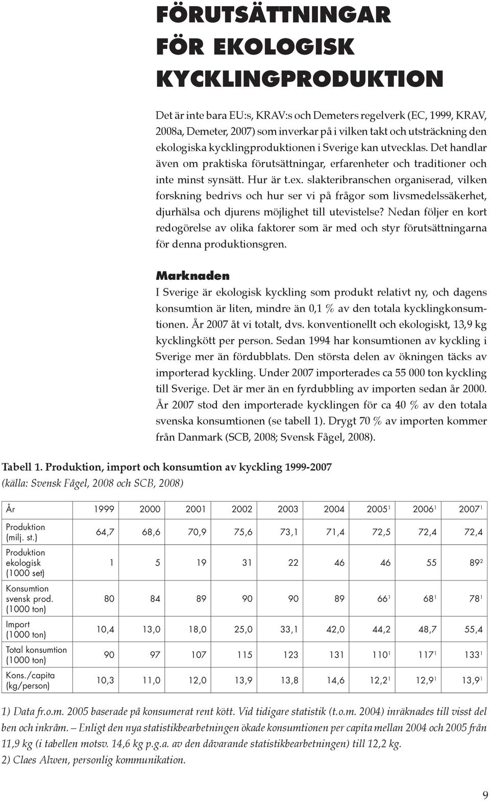 slakteribranschen organiserad, vilken forskning bedrivs och hur ser vi på frågor som livsmedelssäkerhet, djurhälsa och djurens möjlighet till utevistelse?