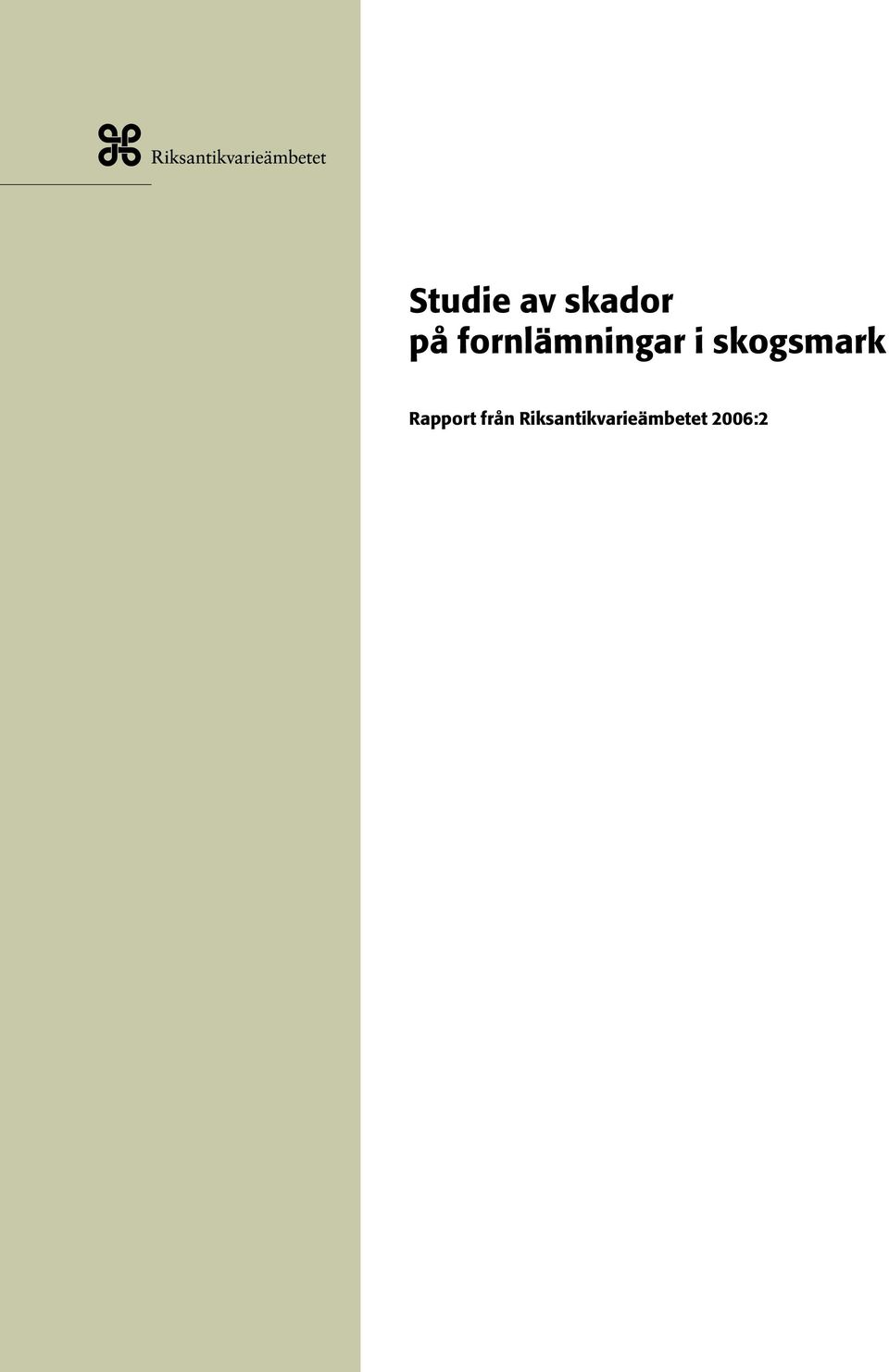 skogsmark Rapport