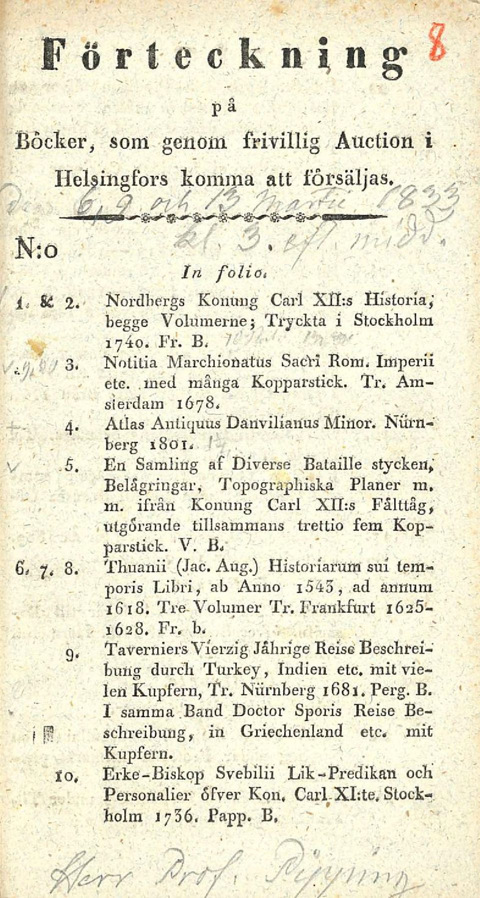 Atlas Anlicjuus Dailvilianus Minor. Niirnberg 1801. 5. En Samling af DivCrse Balaille stycken, Belågringär, Topograpbiska Planer m, m.