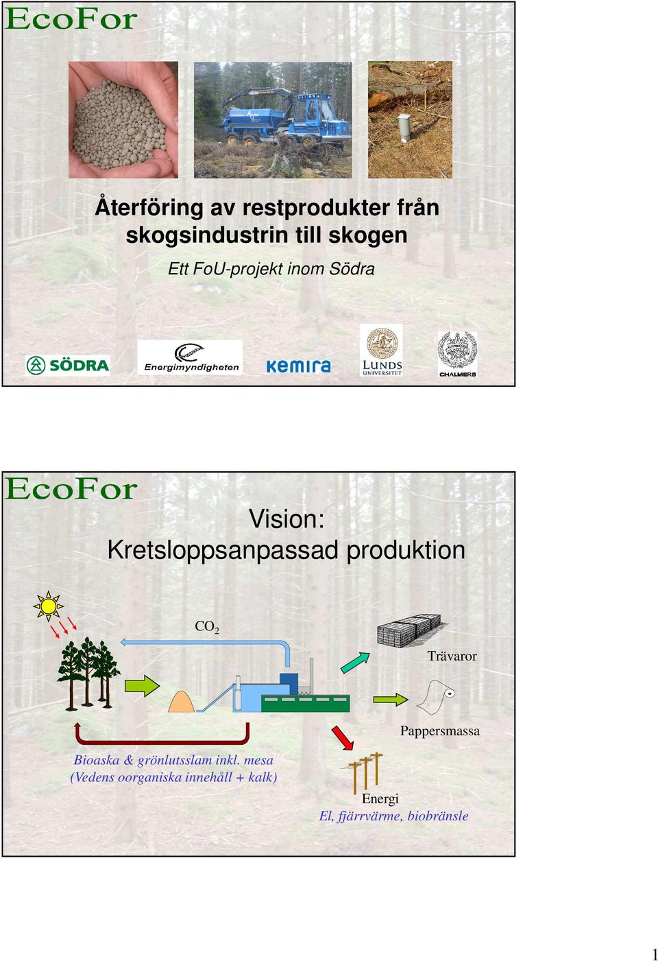 2 Trävaror Pappersmassa Bioaska & grönlutsslam inkl.