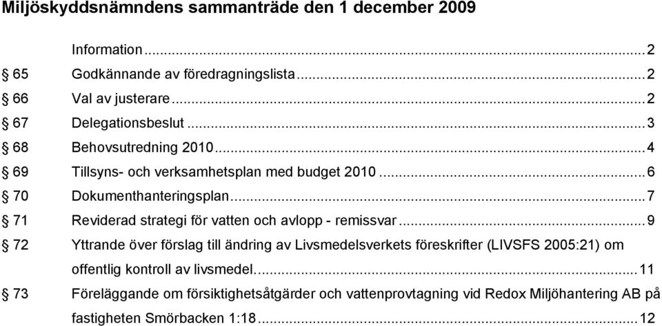 ..7 Reviderad strategi för vatten och avlopp - remissvar.