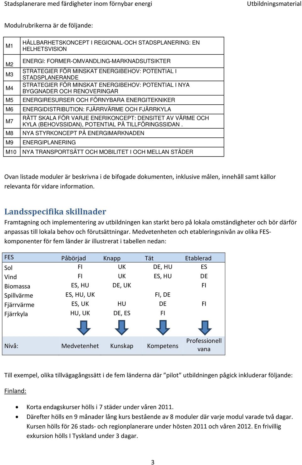 FJÄRRKYLA RÄTT SKALA FÖR VARJE ENERIKONCEPT: DENSITET AV VÄRME OCH KYLA (BEHOVSSIDAN), POTENTIAL PÅ TILLFÖRINGSSIDAN.