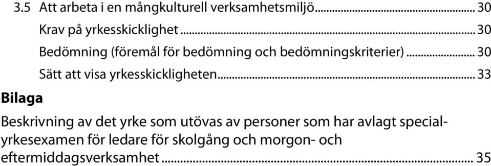 .. 30 Sätt att visa yrkesskickligheten.