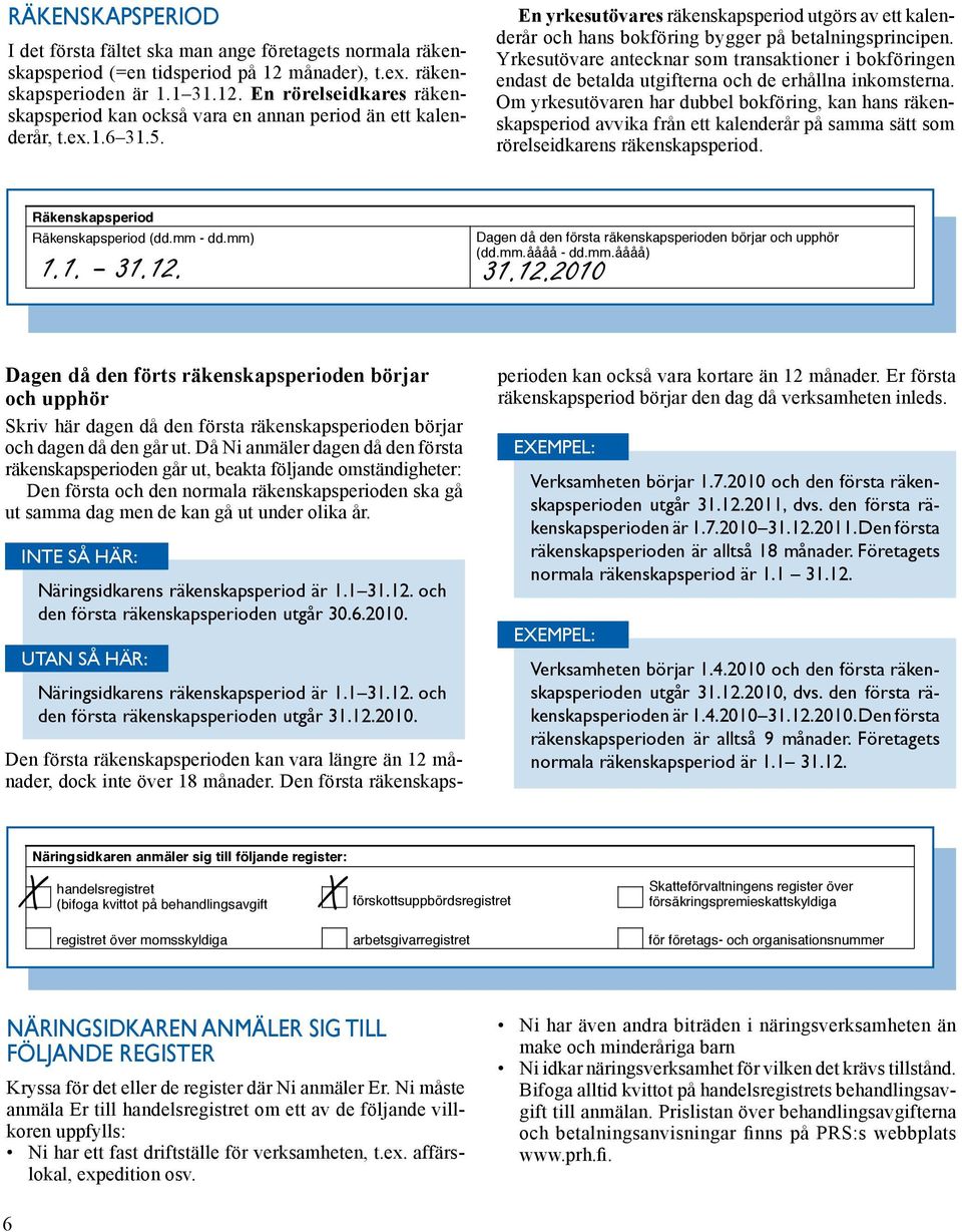 postadress (gata/väg, husnummer, trappuppgång, lägenhetsnummer eller postbox) 2. Namnalternativ 3.