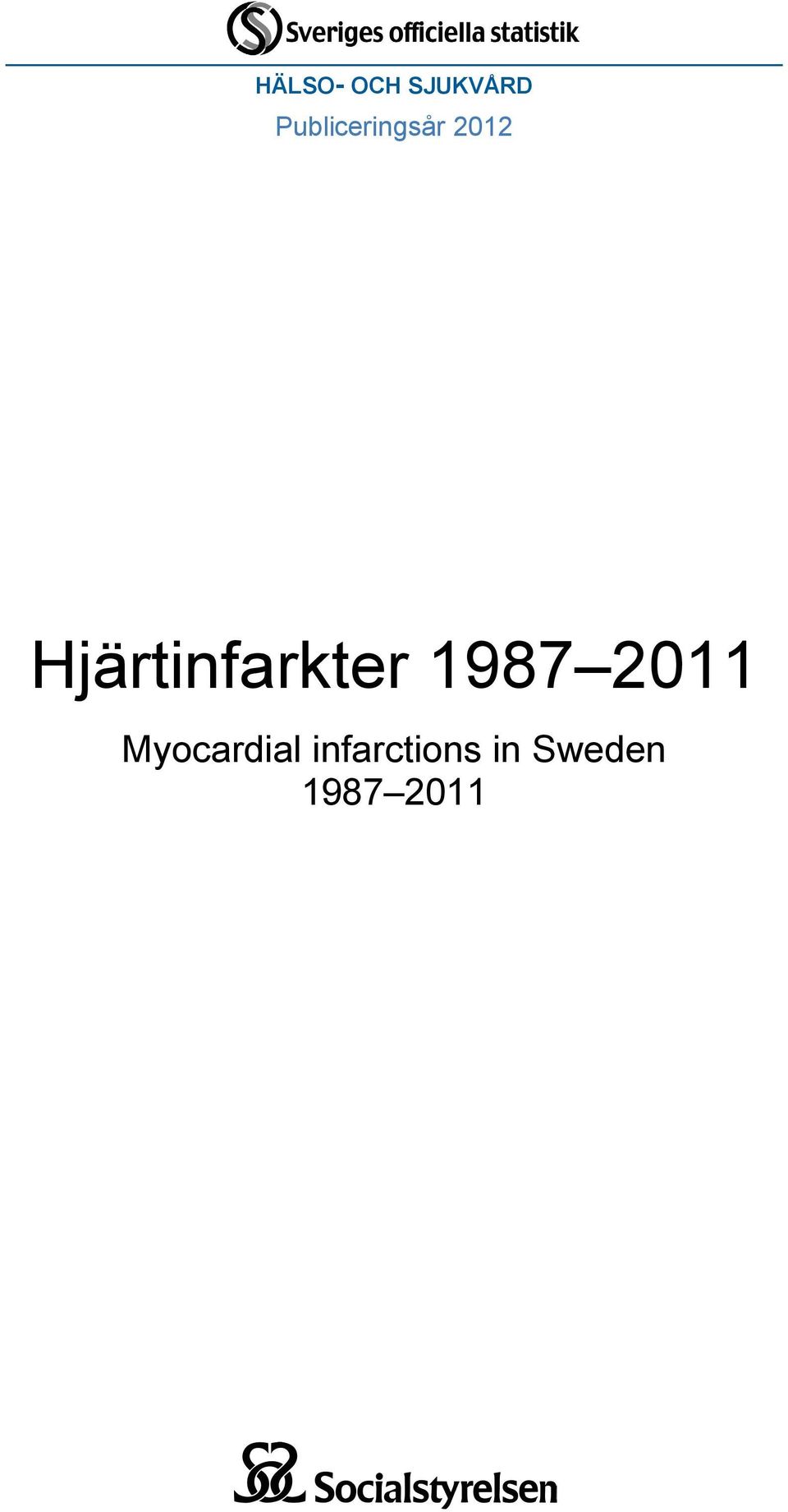 Hjärtinfarkter 1987 2011