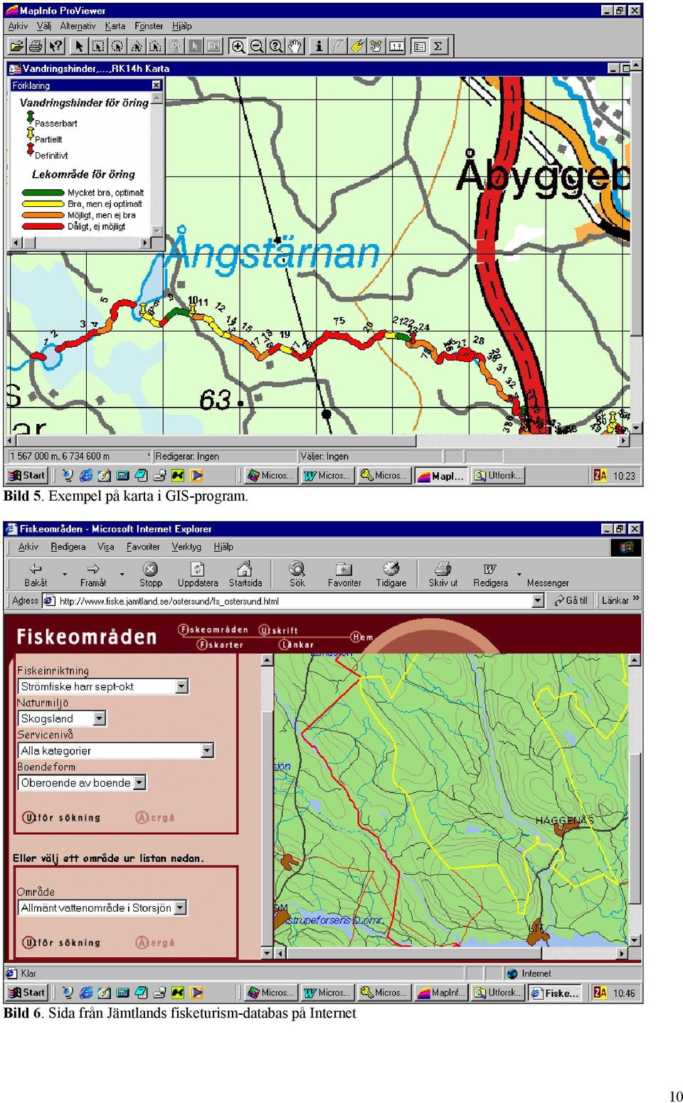 GIS-program. Bild 6.