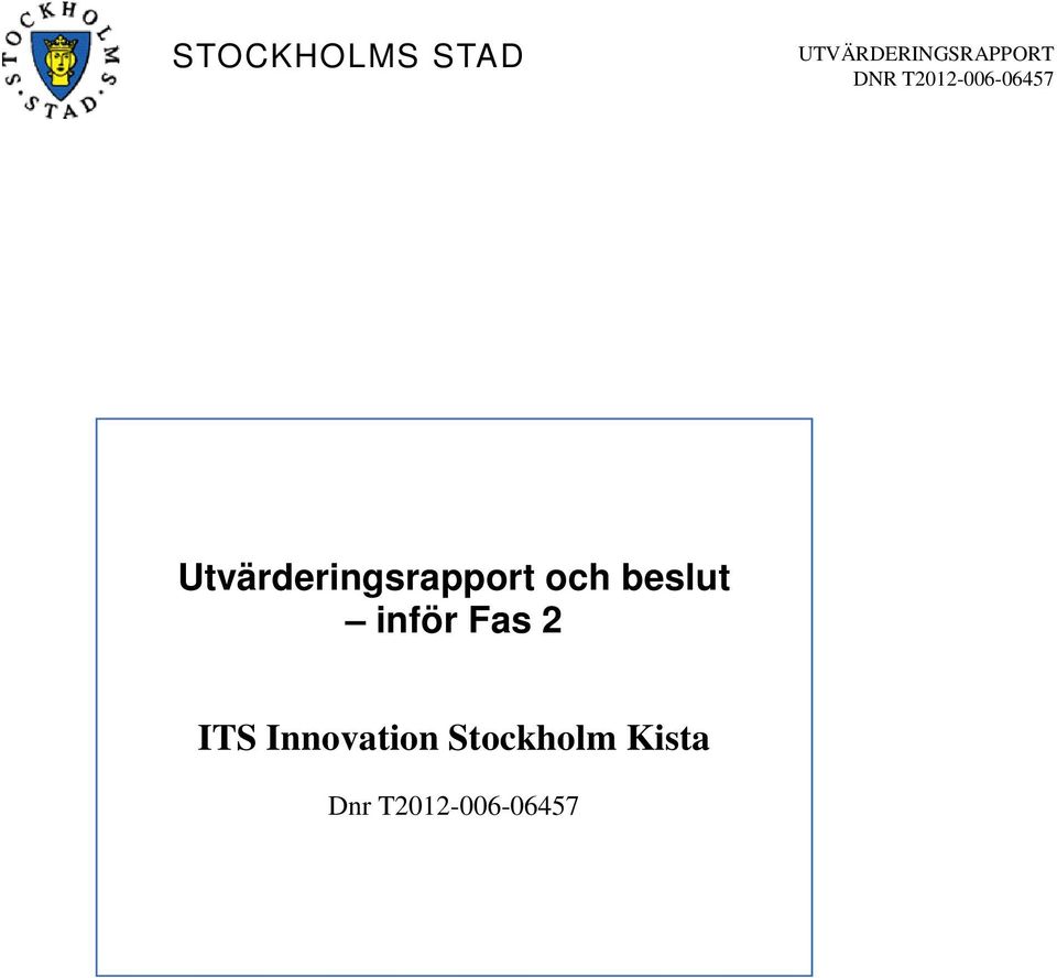 Innovation Stockholm