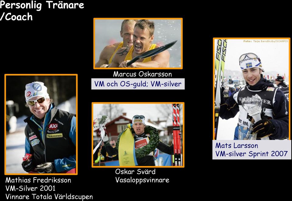 2007 Mathias Fredriksson VM-Silver 2001 Vinnare