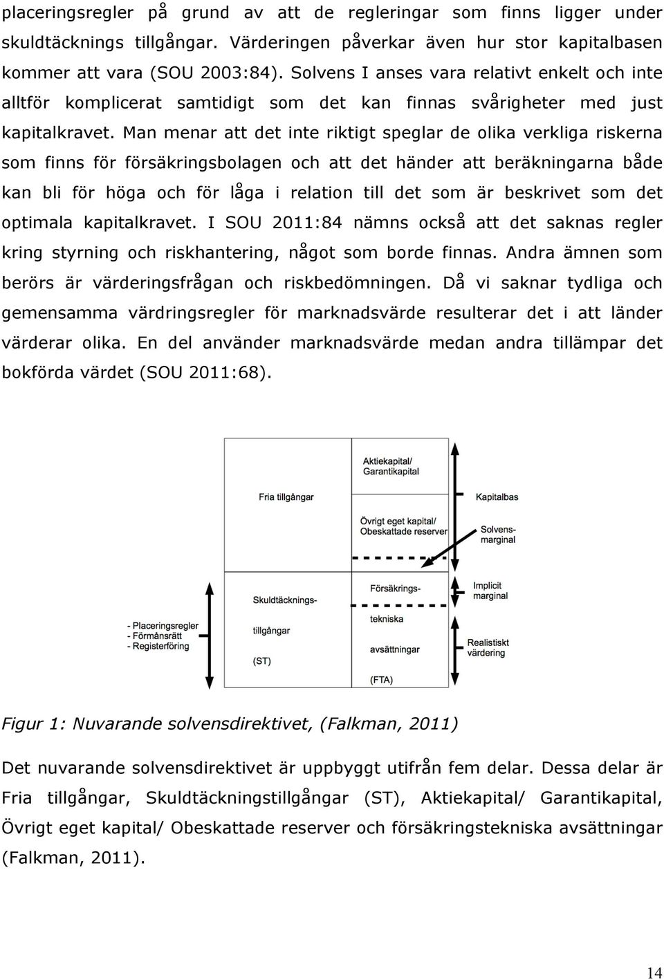 Man menar att det inte riktigt speglar de olika verkliga riskerna som finns för försäkringsbolagen och att det händer att beräkningarna både kan bli för höga och för låga i relation till det som är