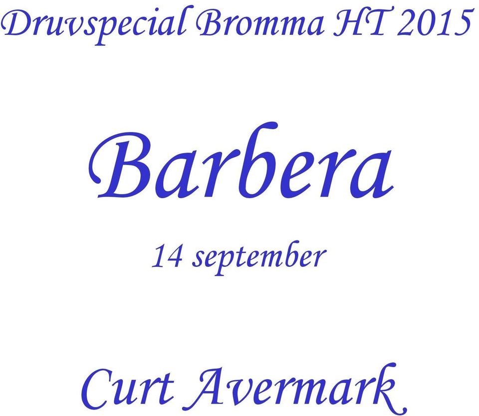 Barbera 14