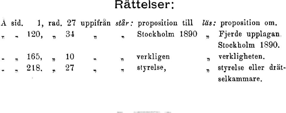 Stockholm 1890 Fjerde upplagan. Stockholm 1890.