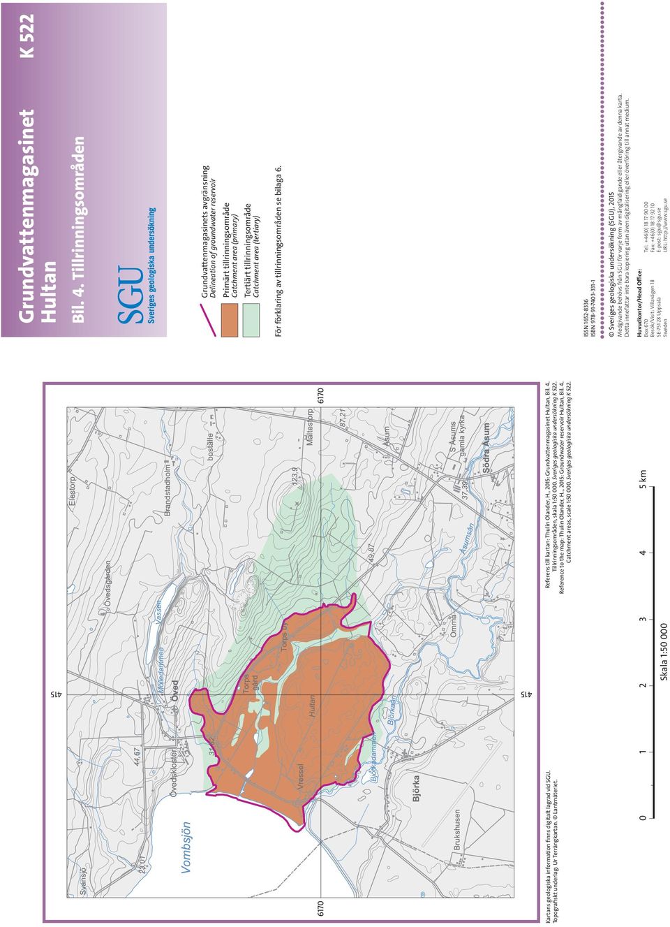 ., 2015: Groundwater reservoir Hultan, Bil. 4.