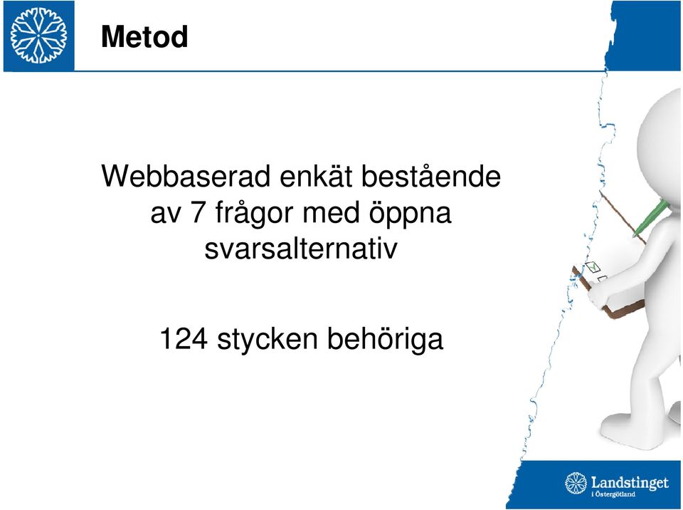 med öppna