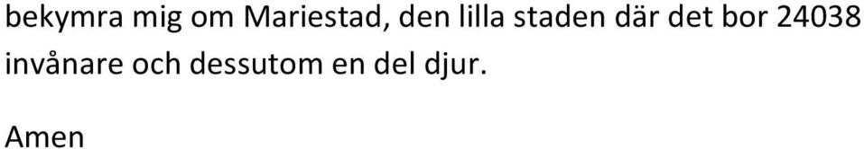 staden där det bor 24038