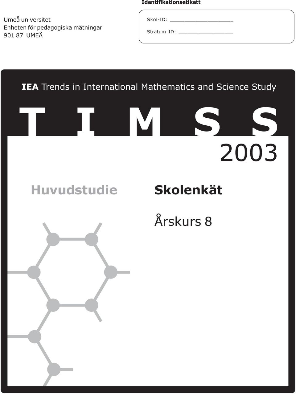 pedagogiska mätningar 901 87 UMEÅ