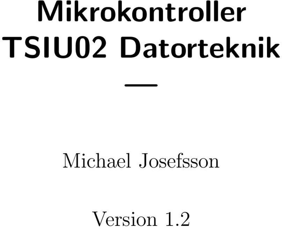 Datorteknik