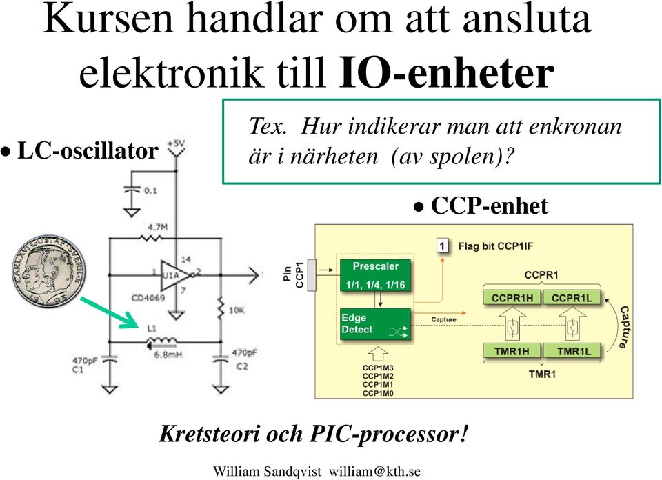 Hur indikerar man att enkronan är i