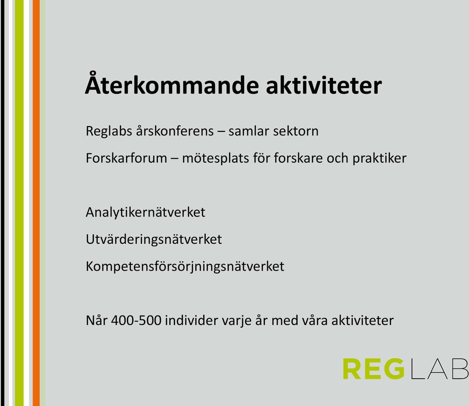 Analytikernätverket Utvärderingsnätverket