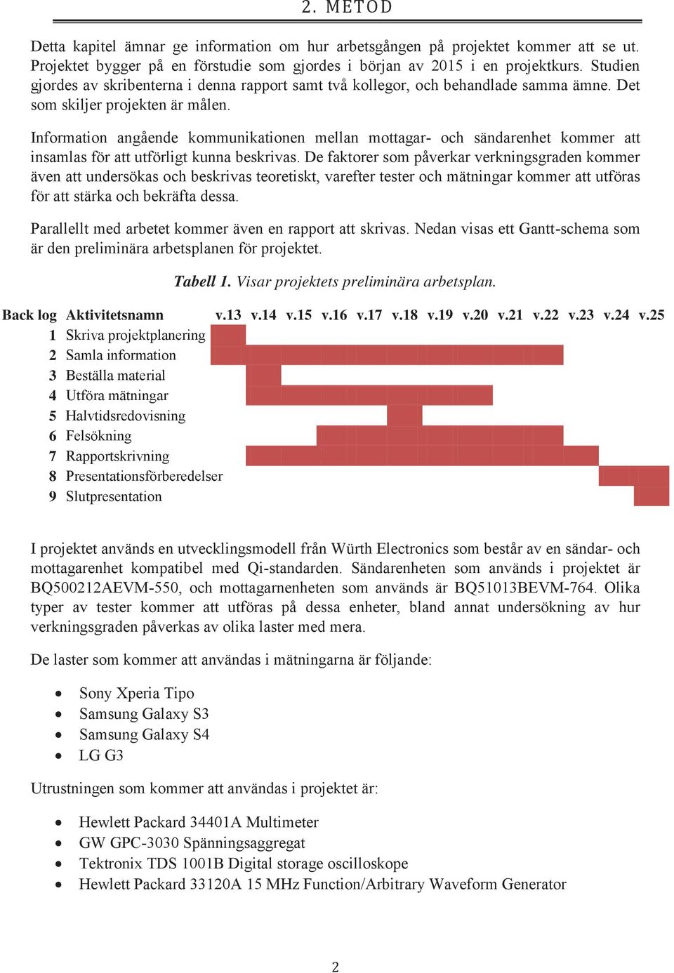 Information angående kommunikationen mellan mottagar- och sändarenhet kommer att insamlas för att utförligt kunna beskrivas.