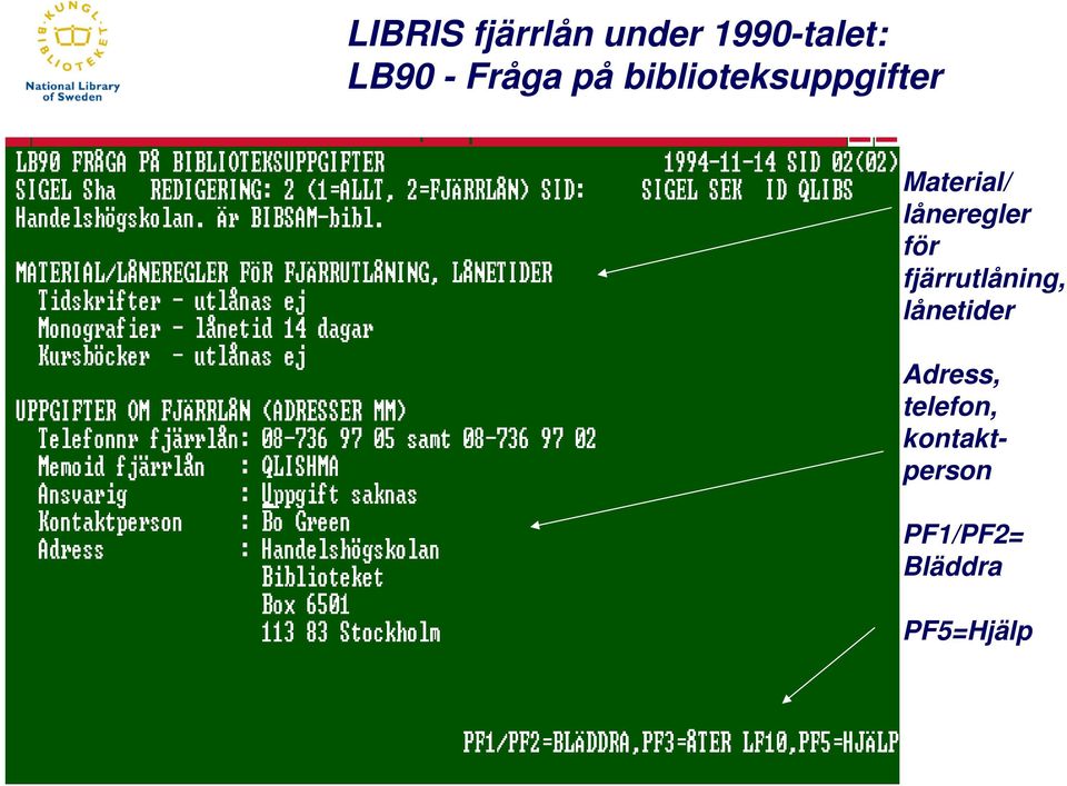 låneregler för fjärrutlåning, lånetider