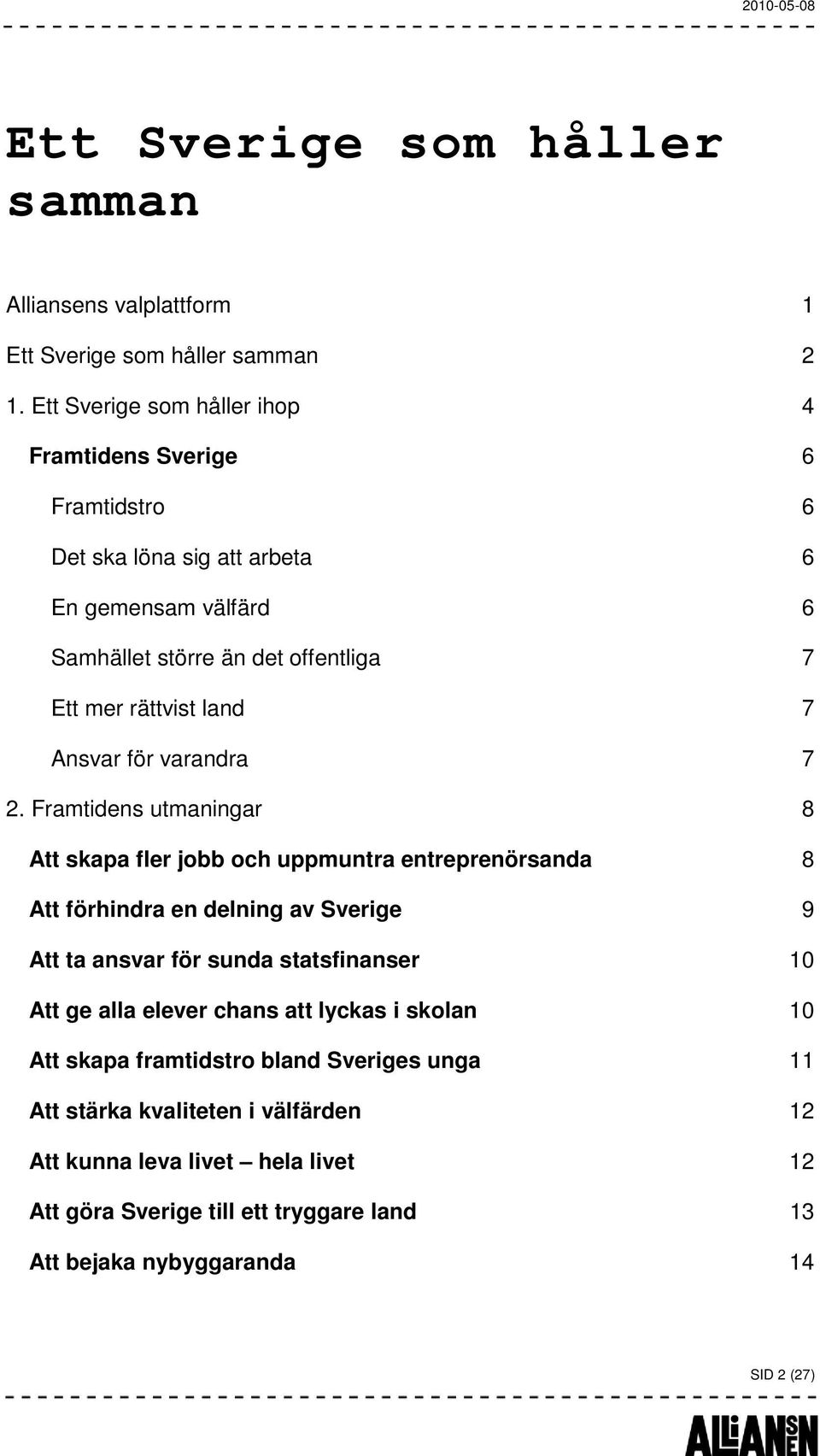 land 7 Ansvar för varandra 7 2.