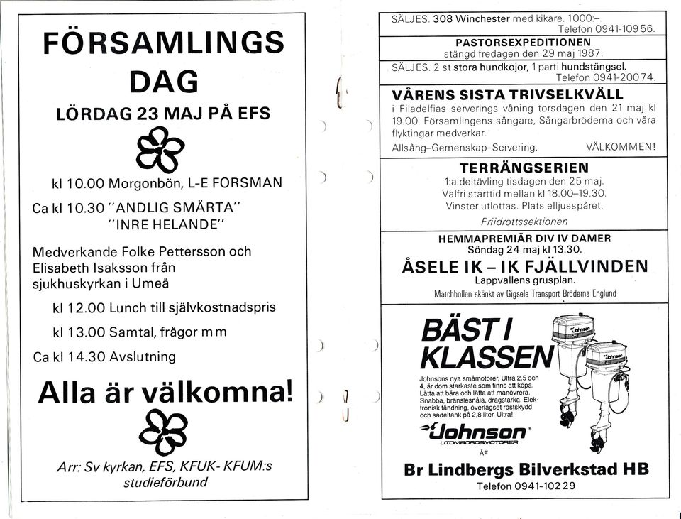 00 Försam ingens sångare, Sångarbröderna ch våra flyktingar medverkar Allsång-Gemenskap-Serveri ng VÄ-KOM M EN!