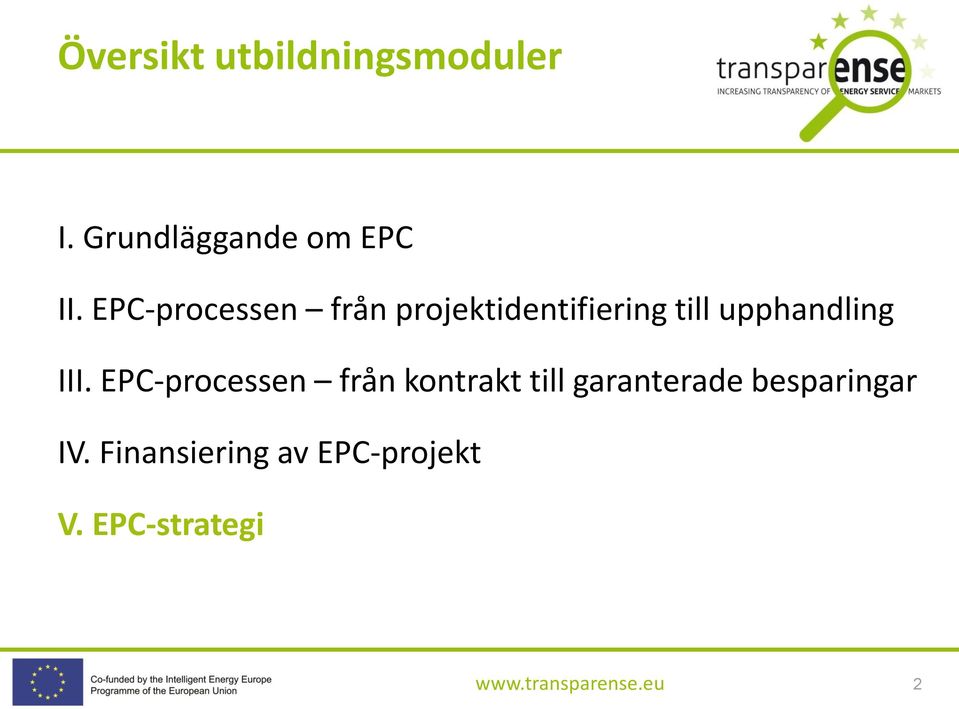 upphandling III.