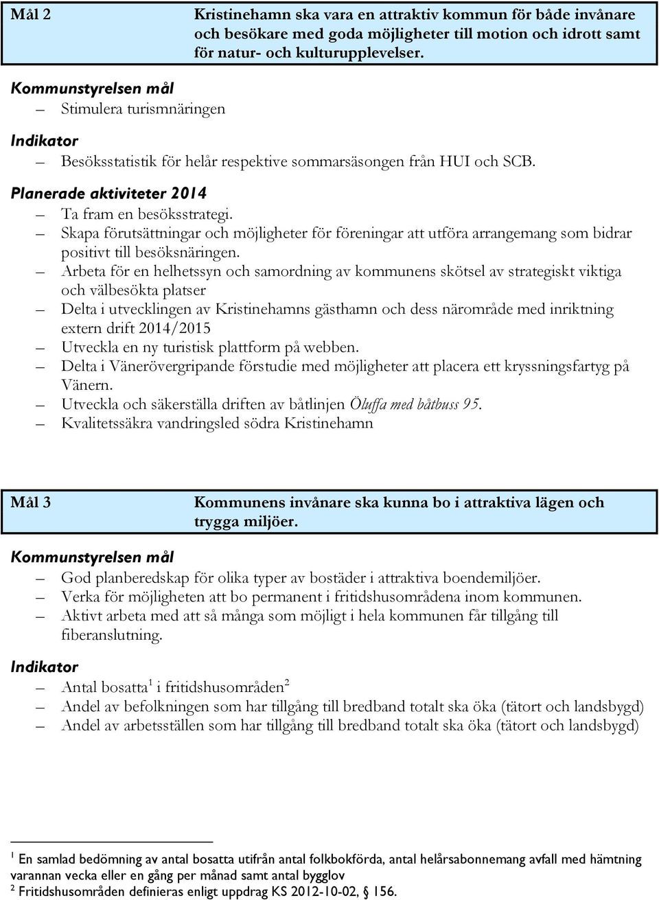 Skapa förutsättningar och möjligheter för föreningar att utföra arrangemang som bidrar positivt till besöksnäringen.