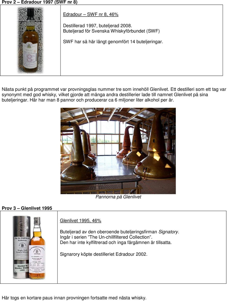 Ett destilleri som ett tag var synonymt med god whisky, vilket gjorde att många andra destillerier lade till namnet Glenlivet på sina buteljeringar.