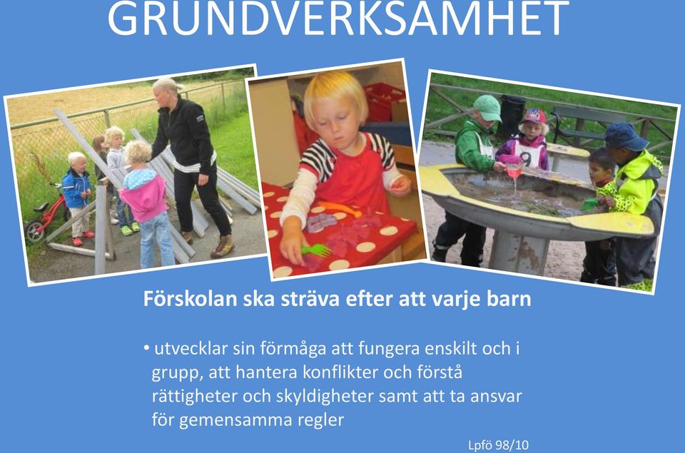 konflikter och förstå rättigheter och