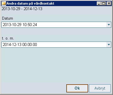 1. Markera önskad anteckning i läsfönstret 2. Dubbelklicka på anteckningen eller öppna med CTRL + ENTER 3. Öppna rullisten Ändra vårdkontakt och markera Fri aktivitet i listan 4.