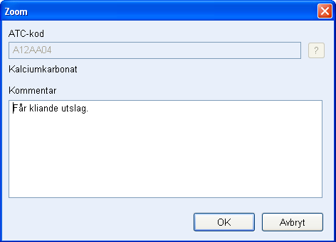 Makulera signerad Läkemedelsöverkänslighet 1. Markera det läkemedel (ATC-kod) som skall makuleras. 2. Välj Makulera. 3.