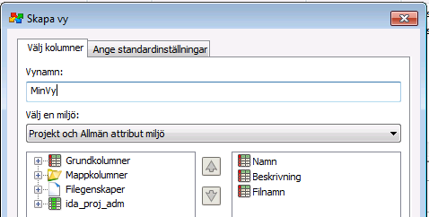 3 Dokumentlistan Upphovsman Ev. Dokumentnummer Kategori Den dokumentinformation som visas i dokumentdelen bestäms av vilken vy som är vald.