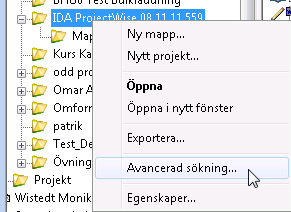 4 SÖK Upphovsman Ev. Dokumentnummer Kategori Dokument kan sökas i datakällan genom att använda snabbsökning eller avancerad sökning med formulär.