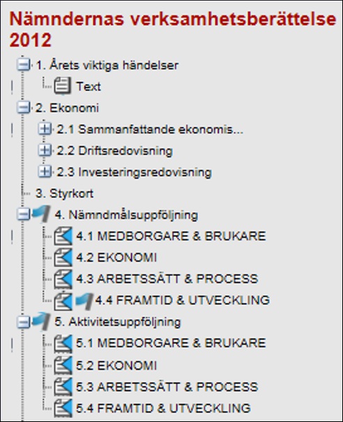 Rapportmallsstruktur Rapportmallstruktur Begreppet rapportmallstruktur innefattar rapportens grundläggande ramverk.