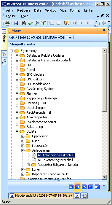 Lathund Anläggningar, utdata sid 1(4) Komplett listning anläggningsregistret Komplett