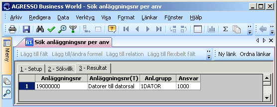 Lathund Anläggningar, utdata Sid